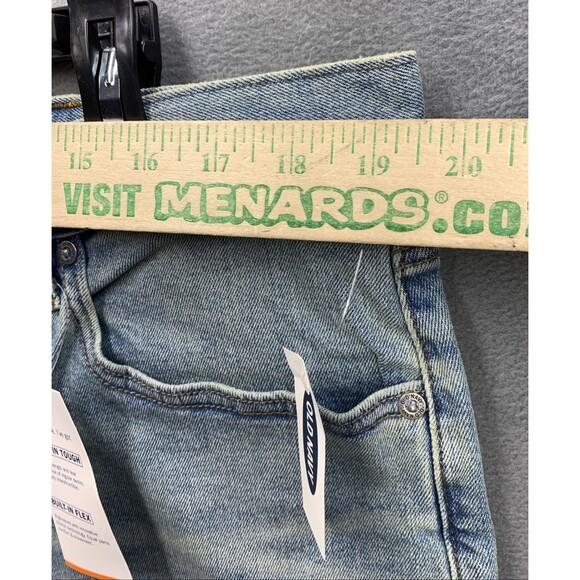 Old Navy Mens Denim Jeans Men's Straight Distressed Blue Size 38X30 - Picture 4 of 16